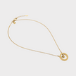 Medusa Head Necklace Gold