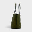 Nylon Mixed Materials Mini Tote Bag Green Khaki