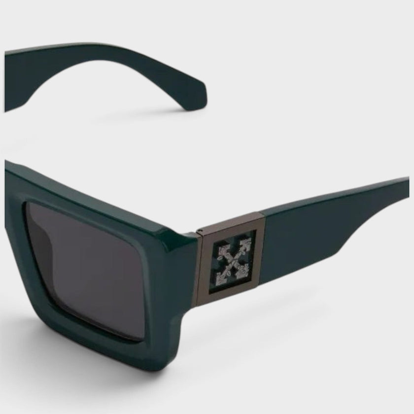 Leonardo Sqaure Frame Arrow Sunglasses Green