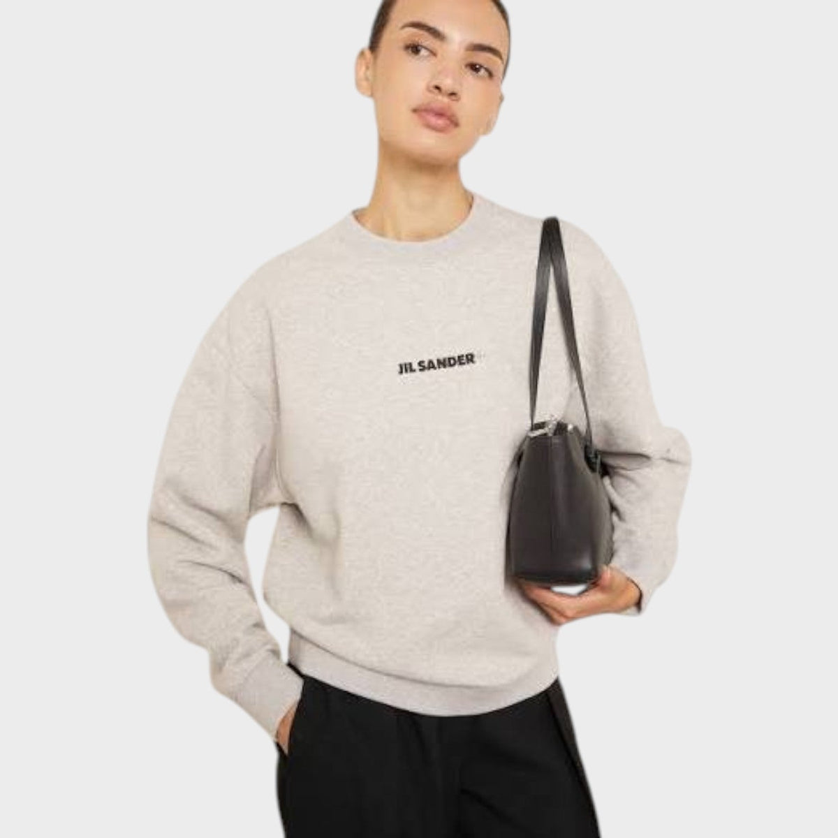 Terry Logo Sweatshirt Grey