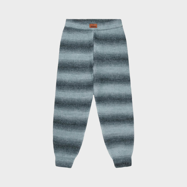 Knit Mohair Bottoms Grey