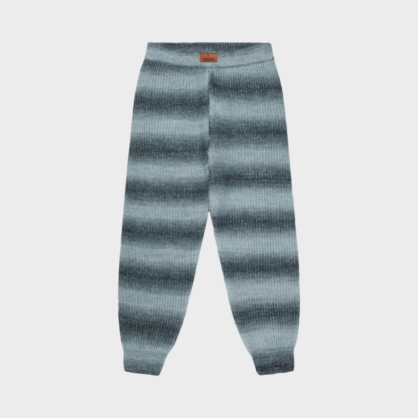 Knit Mohair Bottoms Grey