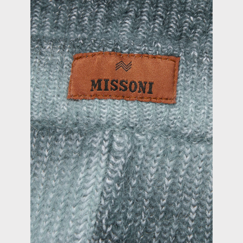 Knit Mohair Bottoms Grey