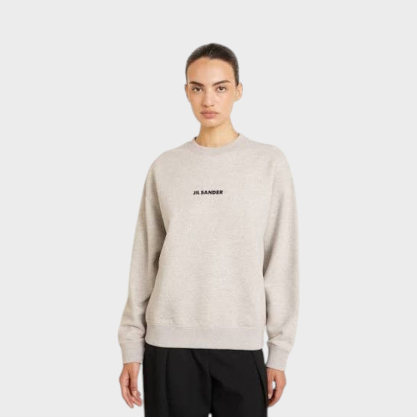Terry Logo Sweatshirt Grey