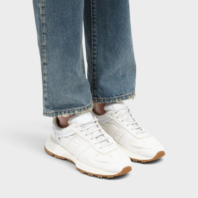 50-50 Sneakers White