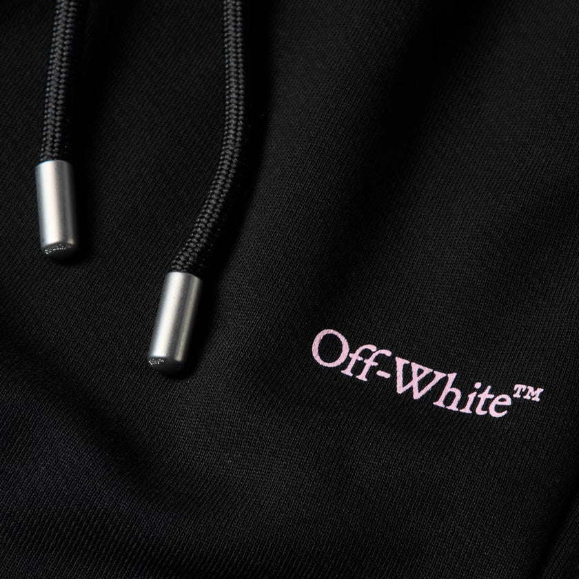 Vanish Arrow Closed Hem Fleece Sweatpants Black