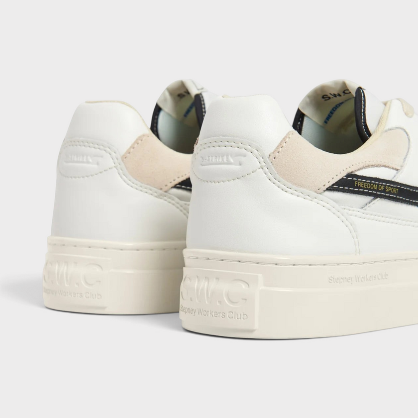 Pearl S-Strike Leather White Black
