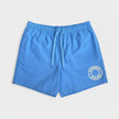 Martin Nylon Logo Swim Shorts Periwinkle Blue