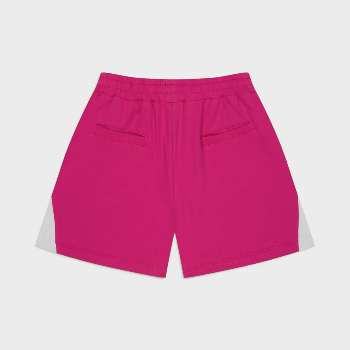 Kids Fleece Jogger Shorts Pink Multi