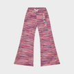Logo Closed Hem Fleece Joggers Pink Kids