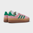 Originals Womens Gazelle Bold True Pink Green Sneakers