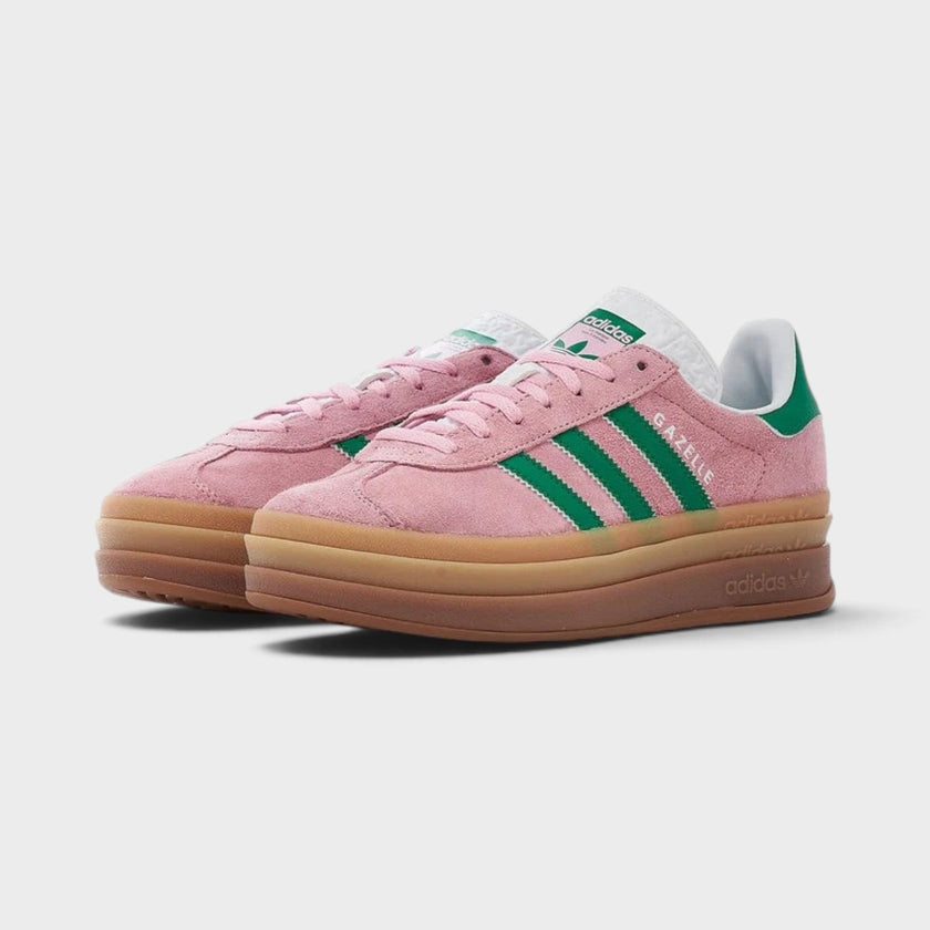 Originals Womens Gazelle Bold True Pink Green Sneakers