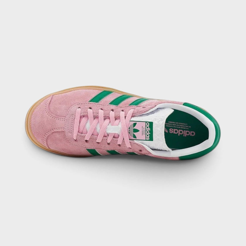 Originals Womens Gazelle Bold True Pink Green Sneakers