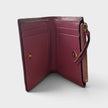 Medusa Head Quilted Wallet Pink