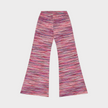 Logo Closed Hem Fleece Joggers Pink Kids