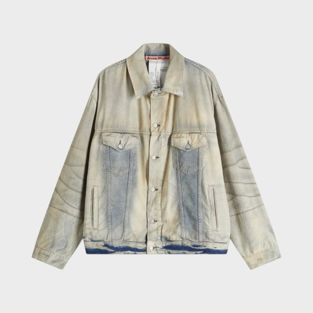 Robert U Carver Denim Jacket Light Blue
