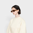 Tortoiseshell Linda Farrow Edition Irene Sunglasses