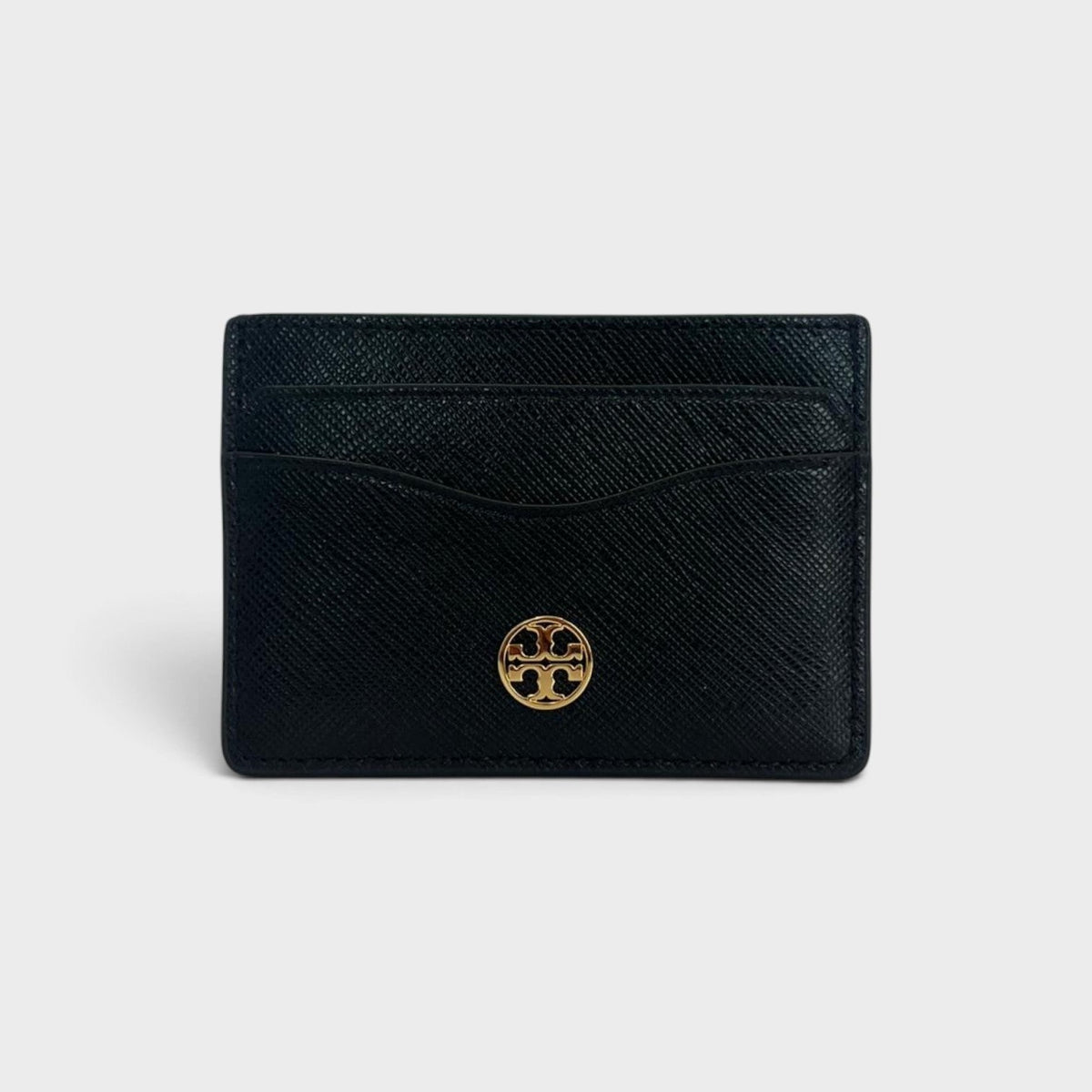 Slim Logo Card Case Black