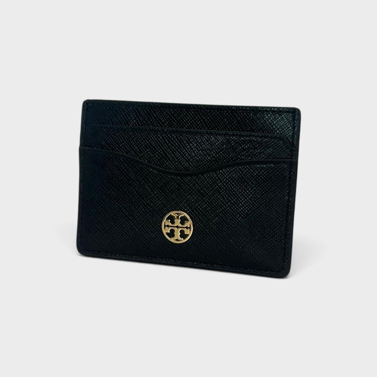 Slim Logo Card Case Black