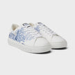Coral Theatre Greca Sneakers White Blue