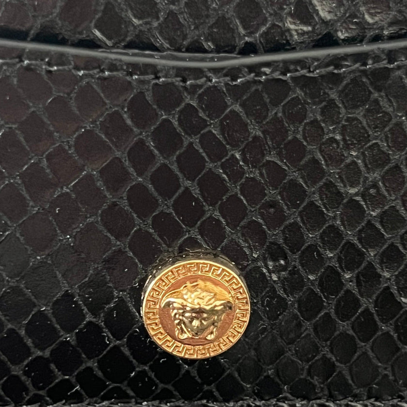Medusa Head Cardholder Ayer Black
