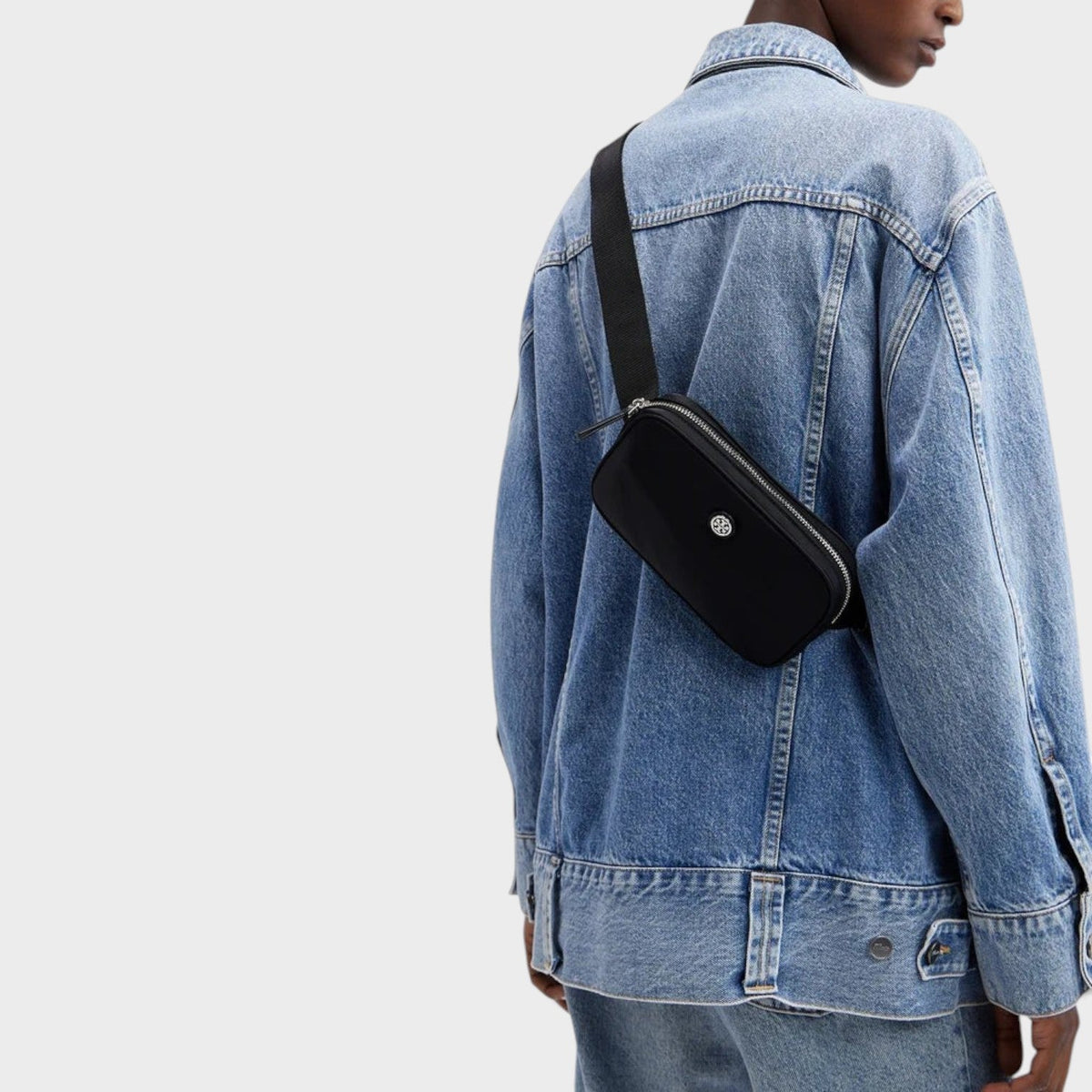 Virginia Nylon Belt Bag Black