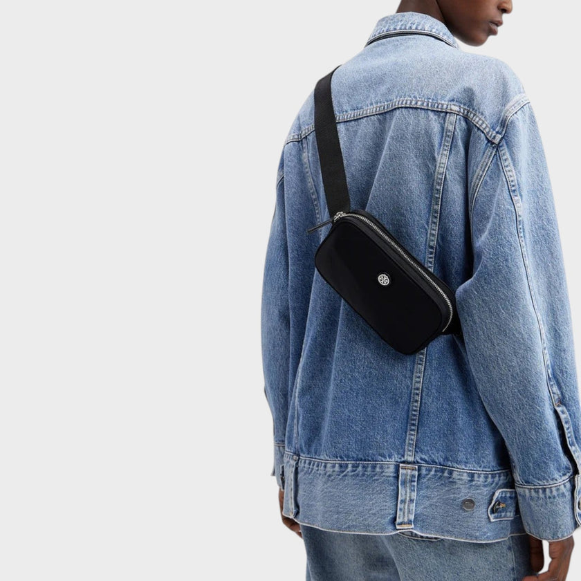 Virginia Nylon Belt Bag Black