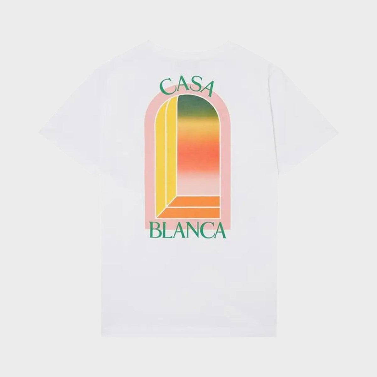 Gradient L'Arche Short Sleeve T-Shirt White