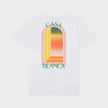 Gradient L'Arche Short Sleeve T-Shirt White