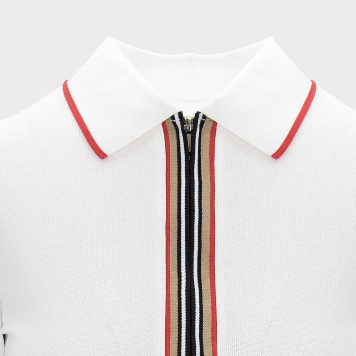 Keiley Polo Dress White