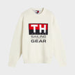 Gi Sailing Crewneck Knit Sweater White