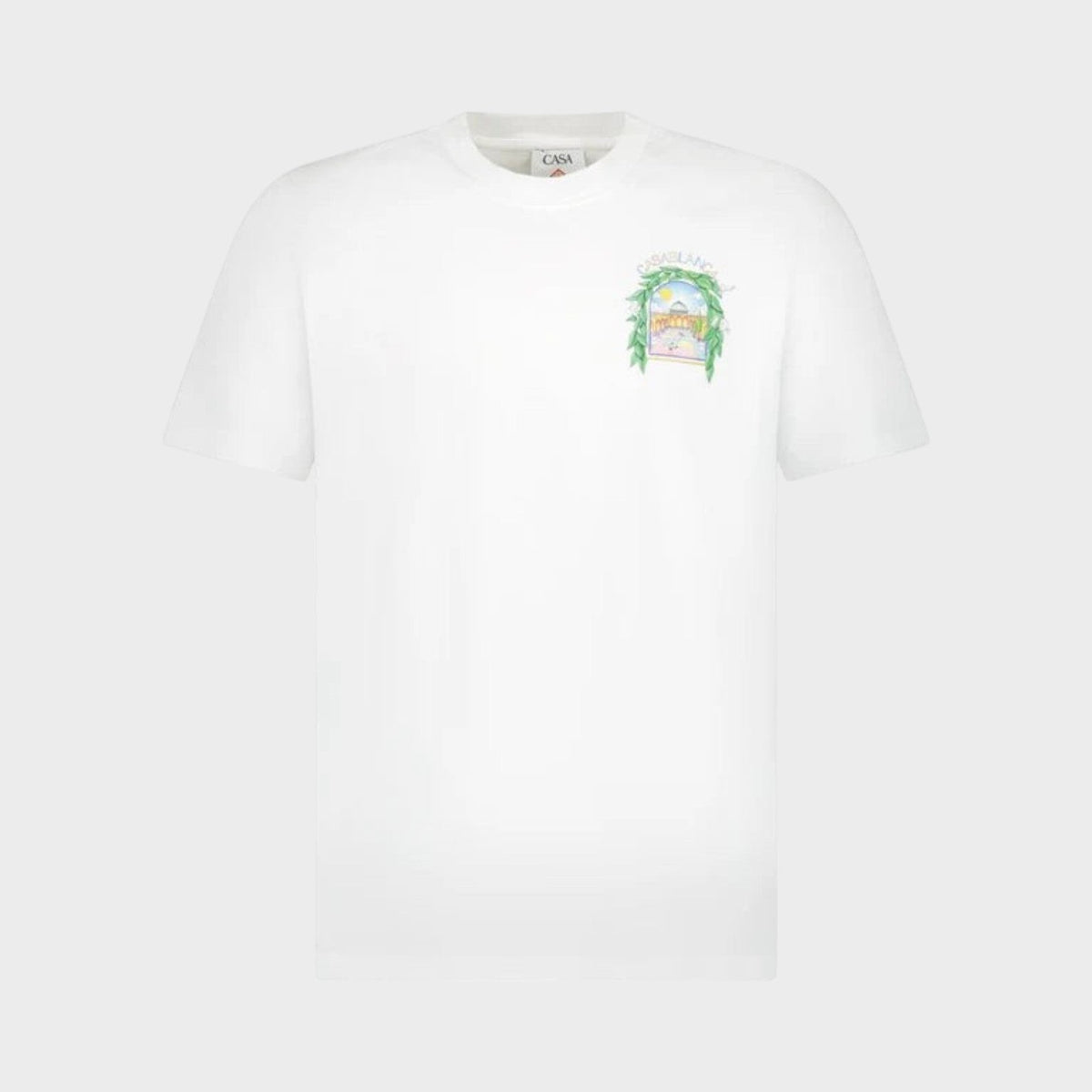 L'Arche De Tennis Short Sleeve T-Shirt White