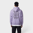 Solo Swoosh Graphic Hoodie Purple
