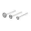 Beginnings Set of 6 Crystal Nose Studs