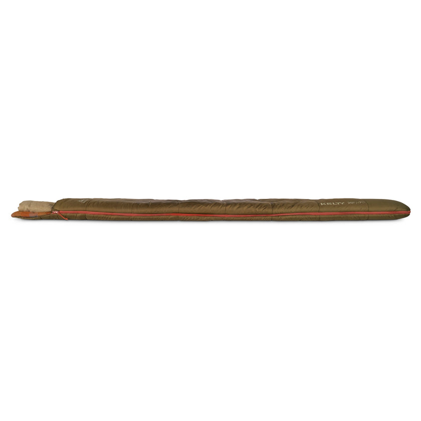 Kelty Wayback 20°F (-7°C) Synthetic Sleeping Bag - One Size - Burnt Olive