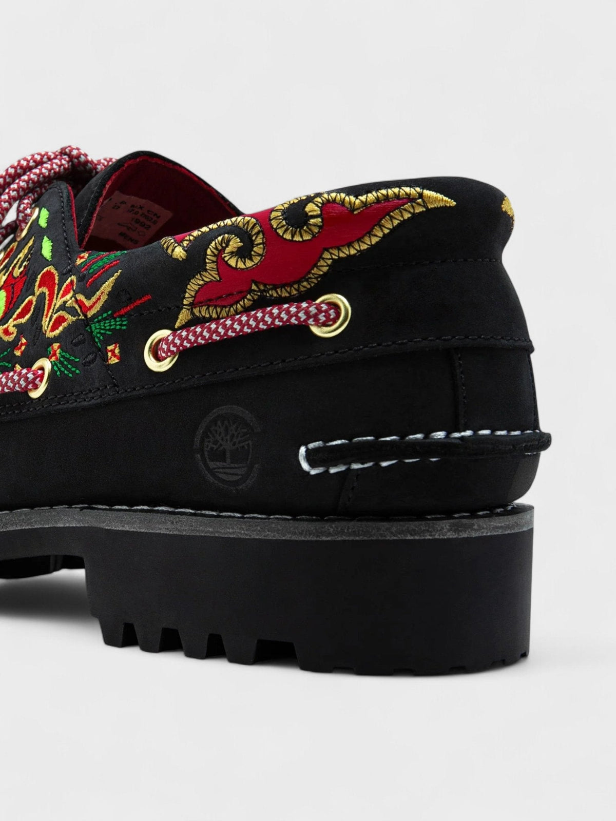 Timberland CLOT x 3-Eye Lug Handsewn Boat Black