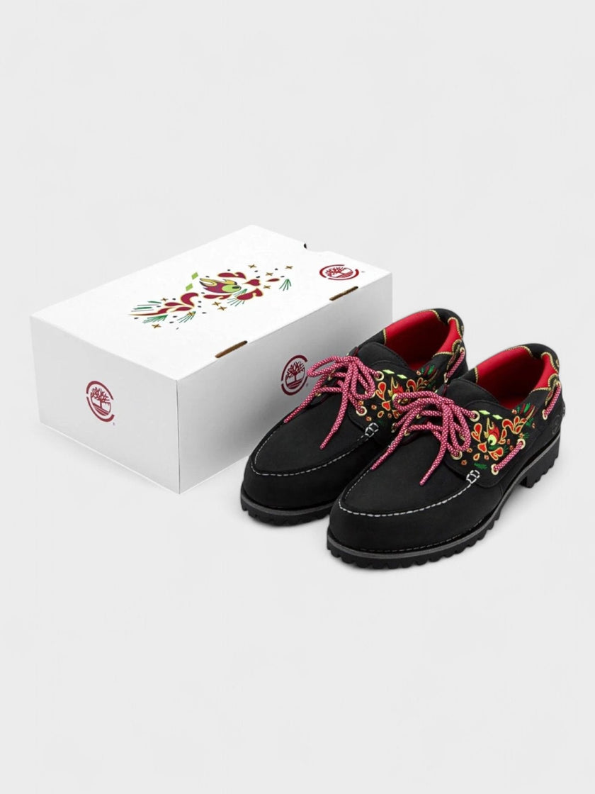 Timberland CLOT x 3-Eye Lug Handsewn Boat Black