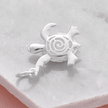 Charm en argent tortue