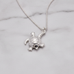 Charm en argent tortue