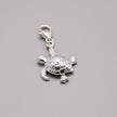 Charm en argent tortue