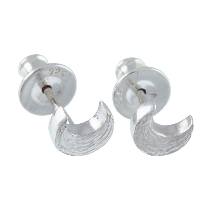 Ohrstecker aus Sterlingsilber „Dämmerungsmond“