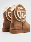 UGG x Telfar Logo Mini Boot Chestnut