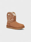 UGG x Telfar Logo Mini Boot Chestnut