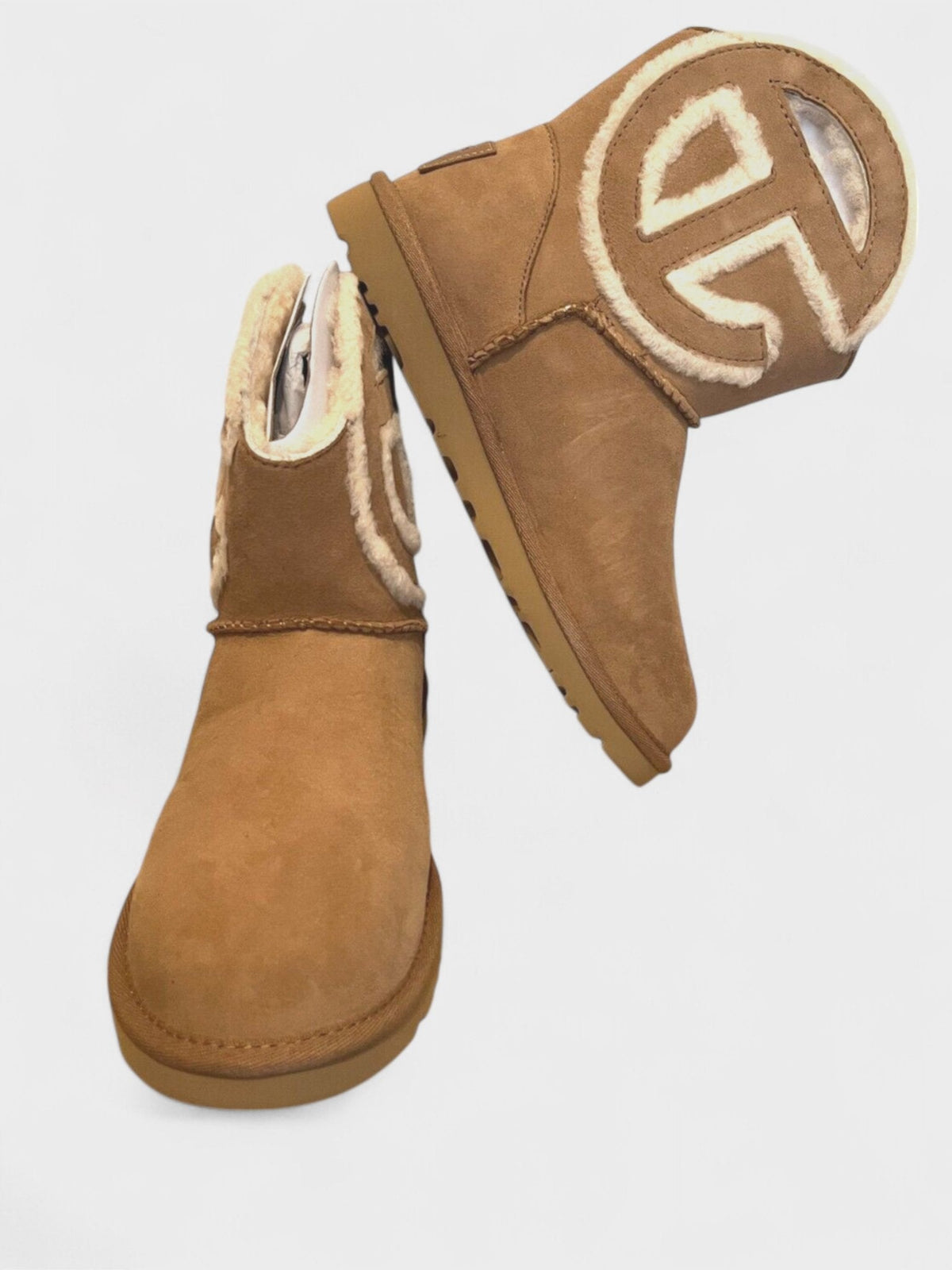 UGG x Telfar Logo Mini Boot Chestnut