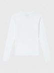 Jacquemus Le T-Shirt Brode Long Sleeve White