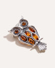Vis ugle-broche