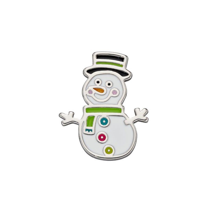 Beginnings Kidsmas Snowman Pin