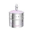 D Voor Diamant Roze Ster Muziek Sieradendoosje met Kristal
