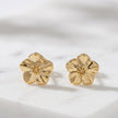Forget-Me-Not Gold Vermeil Silver Studs