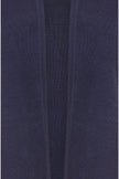 Yumi Navy Cropped Cardigan With Bell Sleeves